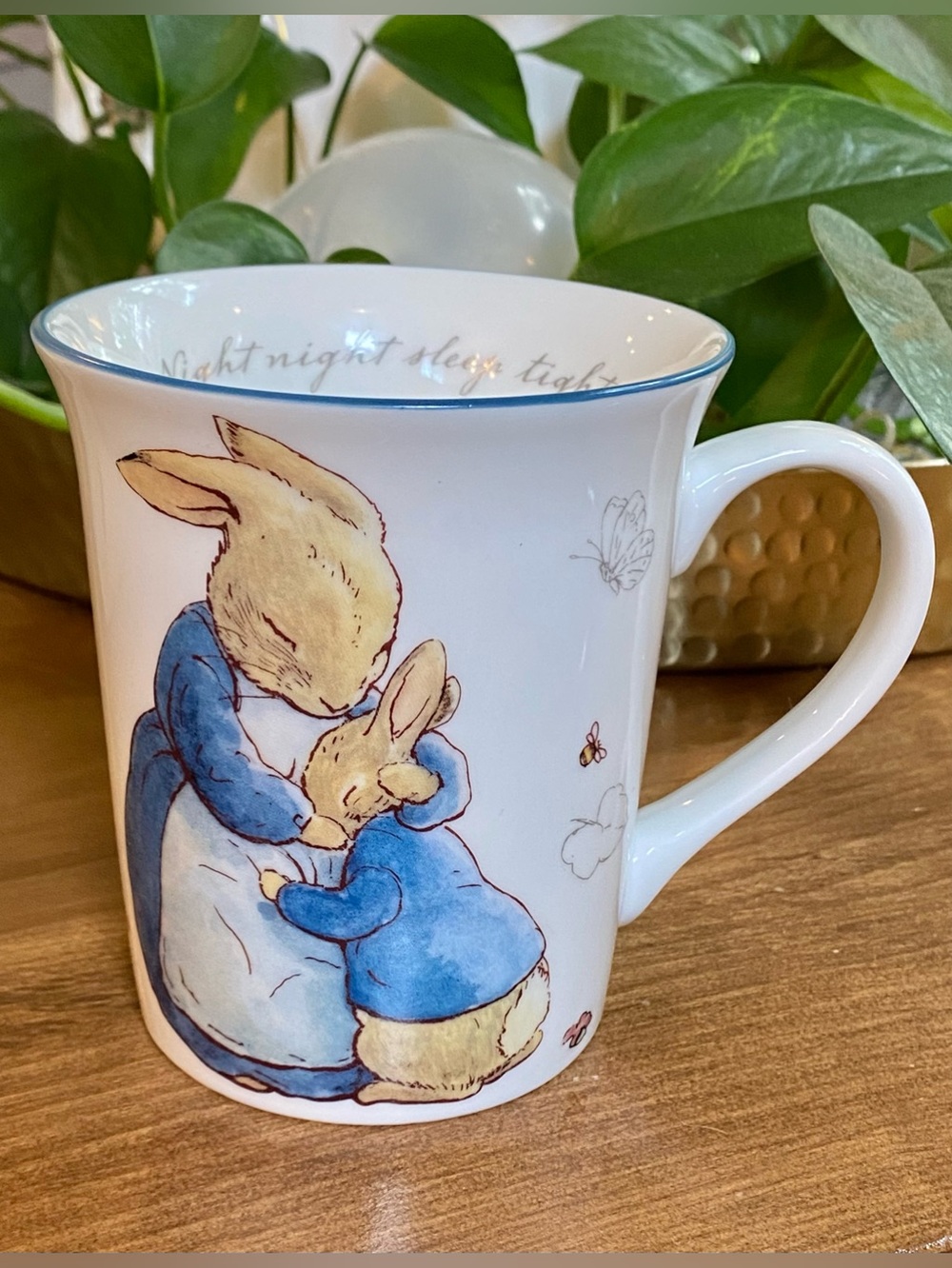 2022 World of Beatrix Potter Ceramic Mug Night Night Sleep Tight Peter Rabbit